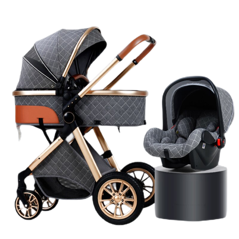 Wandelwagen 3in1 Grijs