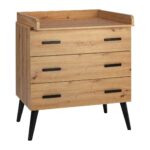 Commode Bladvergroter Morris Oak