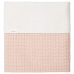 Deken Ledikant Koeka Wafel Cotton Fleece Rose Salt