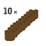 Set 10x Slabbers Funnies Uni Brown Clay