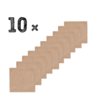 Set 10x Spuugdoeken Funnies Uni Pinkstone