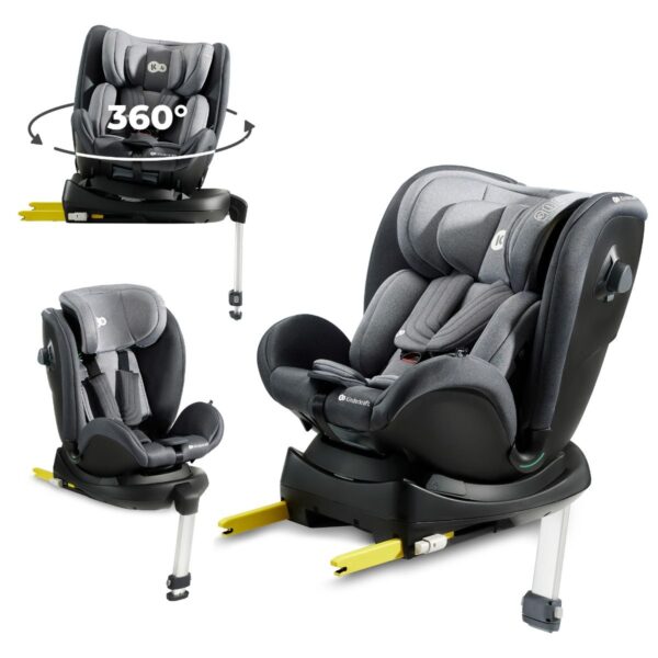 Autostoel Kinderkraft Xrider I-Size Grey - Afbeelding 1