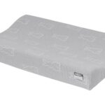 Aankleedkussenhoes Meyco x Mrs. Keizer Rabbit Silver