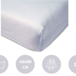 Set | Hoeslaken Wieg Babyjem Air Flow Wit 2st