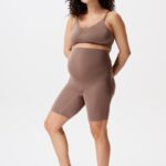 Zwangerschapsshort Noppies NOCJUN23 Niru Seamless Sensil® Deep Taupe