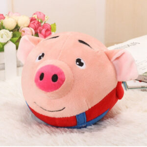 Jumping Piggy Ball™ | Goed voor de beweging - Interactieve Speelgoedbal Rode big | Educatief Speelgoed