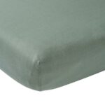 Hoeslaken Boxmatras Meyco Jersey Stone Green