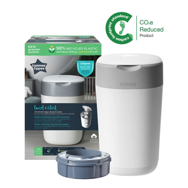 Luieremmer Tommee Tippee Twist&Click ECO 85100102 White - Afbeelding 1