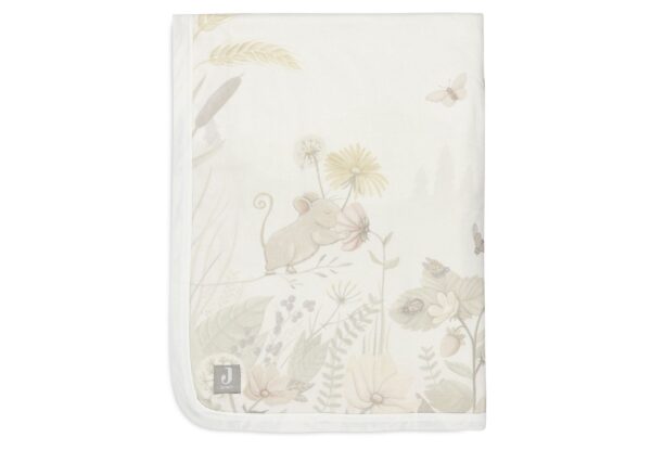 Deken Wieg Jollein 75x100 Dreamy Mouse/Velvet Fleece - Afbeelding 1