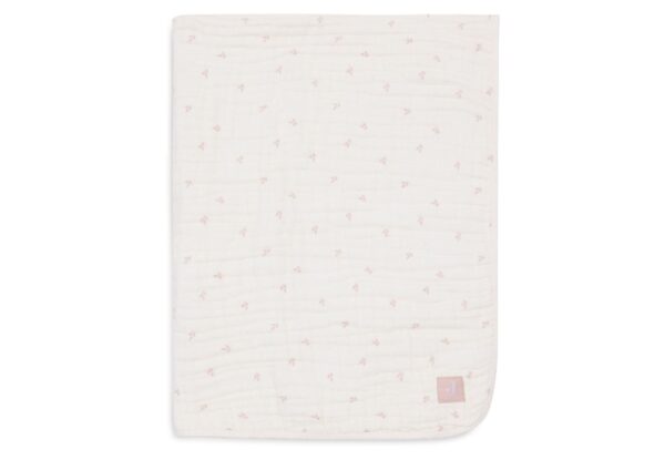 Deken Wieg Jollein 75x100 Hydrofiel Harvest Wild Rose - Afbeelding 1