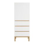 Kast Quax Indigo Kast 1-deurs + 3 lades White