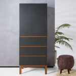 Kast Quax Indigo Kast 1-deurs + 3 lades Moonshadow