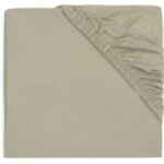 Hoeslaken Wieg Jollein 40/50x80/90 Jersey Olive Green