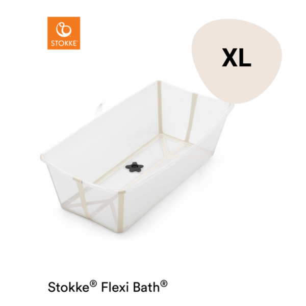 Bad Opvouwbaar Stokke® Flexi Bath® XL Sandy Beige - Afbeelding 1