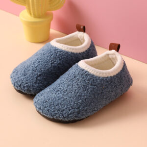 Mini Fashion™ - Lekker Warm&Comfortabel - Pantoffels Blauw / 24-25 (1-2 jaar) | Educatief Speelgoed