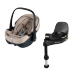 Set | Autostoel Joolz x Maxi-Cosi Sandy Taupe + Isofixbase Maxi-Cosi Familyfix Pro 360 Slidetech