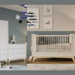 Babykamer So Sixty Wit/Naturel (2-deurs)