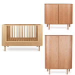 Babykamer Quax Yume 70x140 Natural Ash