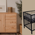 Babykamer Finori Korsika (Ledikant Open Basic Black + Commode)