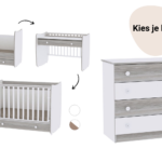 Babykamer Lorelli Dream (Ledikant + Commode)