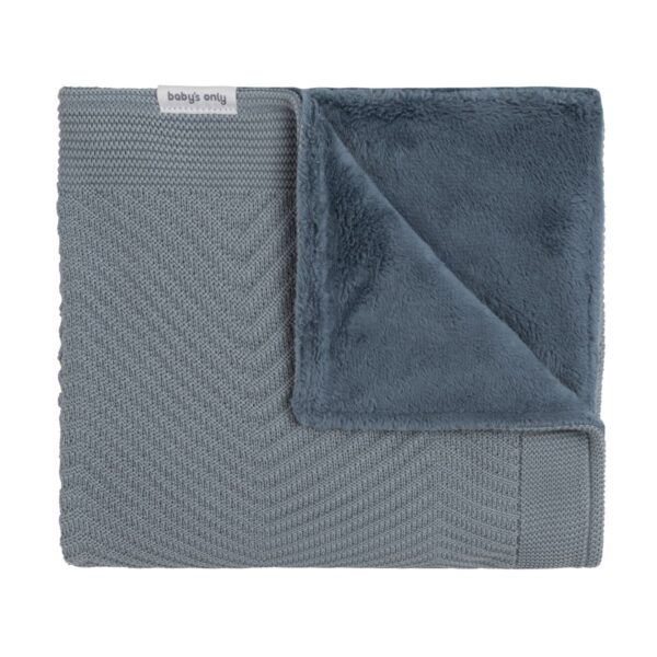 Deken Ledikant Baby's Only Grace Teddy Nordic Blue - Afbeelding 1