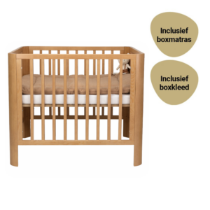 Set | Box Novi at Home® Isabel Beech Incl. Boxmatras en Boxkleed