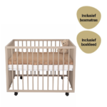 Set | Box Standaard Sand Incl. Boxmatras en Boxkleed