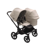 Kinderwagen Bugaboo Donkey5 Duo Complete - Black/Desert Taupe