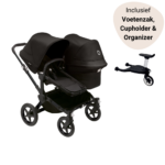 Kinderwagen Bugaboo Donkey5 Duo Ultimate - Black/Midnight Black