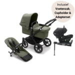 Kinderwagen Bugaboo Donkey5 Mono Ultimate - Black/Forest Green