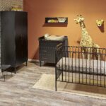 Babykamer Camiel Black + Ledikant Mat Black