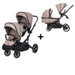 Duo Kinderwagen Cavoe Avec Taupe