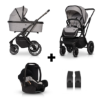 Set | Kinderwagen Cavoe Axo Comfort Frost + Autostoel&Adapterset