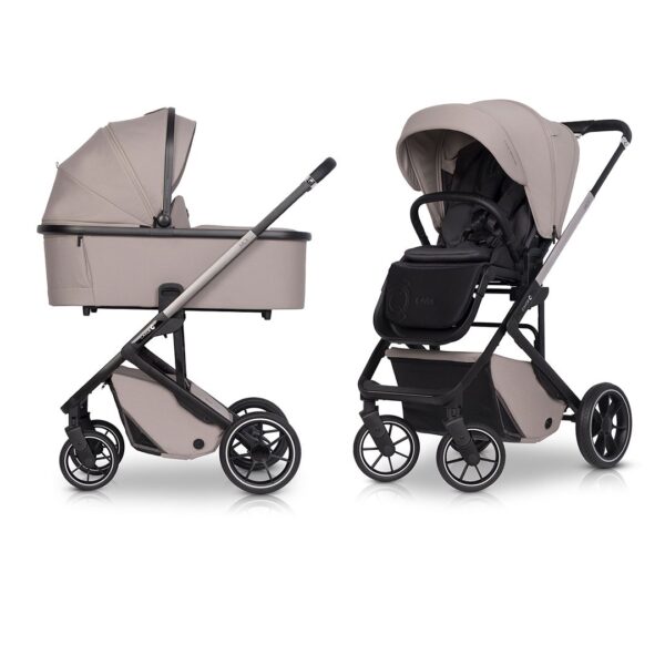Kinderwagen Cavoe Moi Taupe - Afbeelding 1