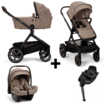 Kinderwagen Nuna DEMI Next Cedar + Autostoel Nuna PIPA Next Cedar&Base Nuna 360 System