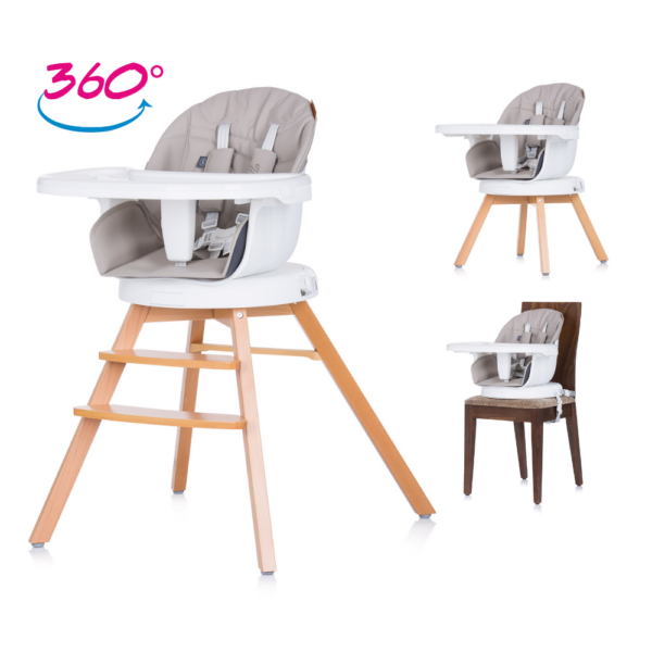 Kinderstoel Chipolino Rotto 3-in-1 Humus - Afbeelding 1