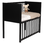 Co-sleeper Colorfull Home Fay Gesloten Black