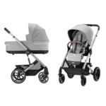 Kinderwagen Cybex Balios S Lux Lava Grey/Mid Grey - Silver Frame