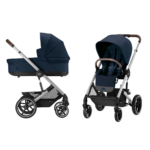 Kinderwagen Cybex Balios S Lux Ocean Blue/Navy Blue - Silver Frame