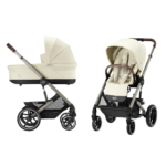 Kinderwagen Cybex Balios S Lux Seashell Beige/Light Beige - Taupe Frame