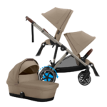 Duo Kinderwagen Cybex e-Gazelle S Almond Beige/Beige