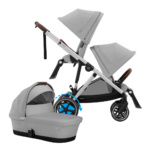 Duo Kinderwagen Cybex e-Gazelle S Stone Grey/Mid Grey
