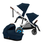 Duo Kinderwagen Cybex e-Gazelle S Ocean Blue/Navy Blue