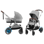 Kinderwagen Cybex e-Gazelle S Stone Grey/Mid GRey