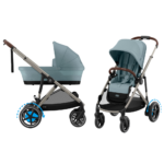 Kinderwagen Cybex e-Gazelle S Stormy Blue/Light Blue