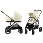 Kinderwagen Cybex Gazelle S Seashell Beige/Light Beige - Taupe Frame