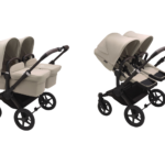 Kinderwagen Bugaboo Donkey5 Twin Complete - Black/Desert Taupe + Gratis Duo Extensie