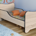 Kleuterbed Top Beds Happy 80x160 Wood Incl. Matras