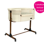 Co-Sleeper Novi at Home® Goodnight Premium Walnut/Boucle Beige