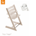 Kinderstoel Stokke® Tripp Trapp® White Wash + Babyset
